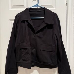 Uniqlo Black Utility Jacket for Women